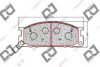 DJ PARTS BP1578 Brake Pad Set, disc brake